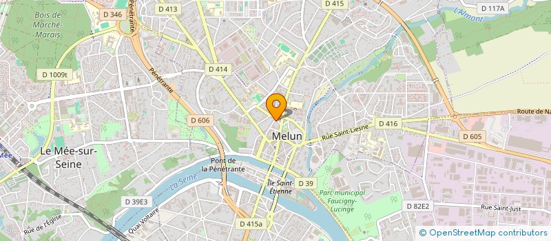 localisation de l'entreprise CONSTRUCTION BATIMENT DIVERS à MELUN
