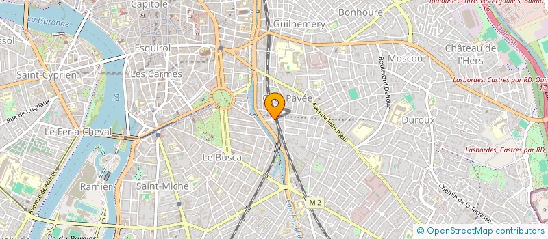 localisation de l'entreprise CONSTRUCTION BATIMENT ET TP  TOULOUSE