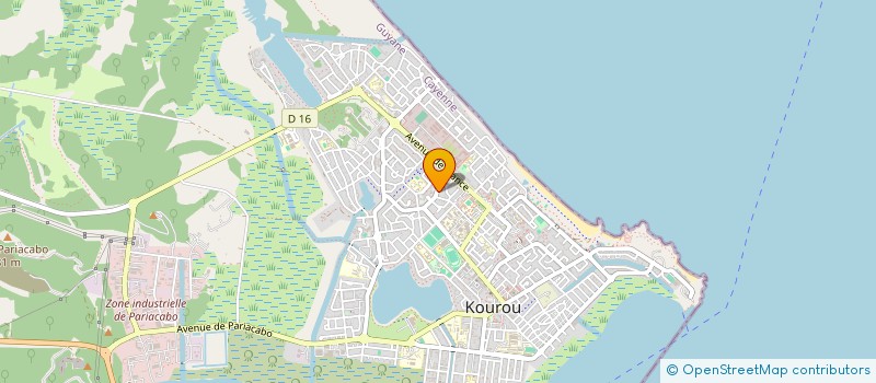 localisation de l'entreprise CONSTRUCTION BATIMENT ET TRAVAUX PUBLICS à KOUROU