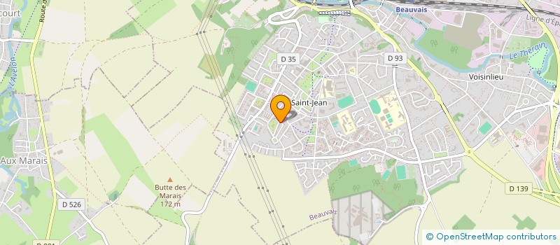 localisation de l'entreprise CONSTRUCTION BATIMENT RENOVATION  BEAUVAIS