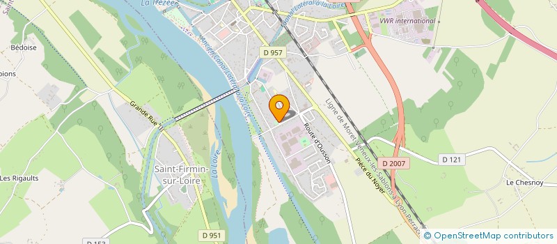 localisation de l'entreprise CONSTRUCTION BD à BRIARE