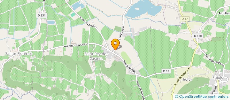 localisation de l'entreprise CONSTRUCTION BELAGOUNE  BORDEAUX