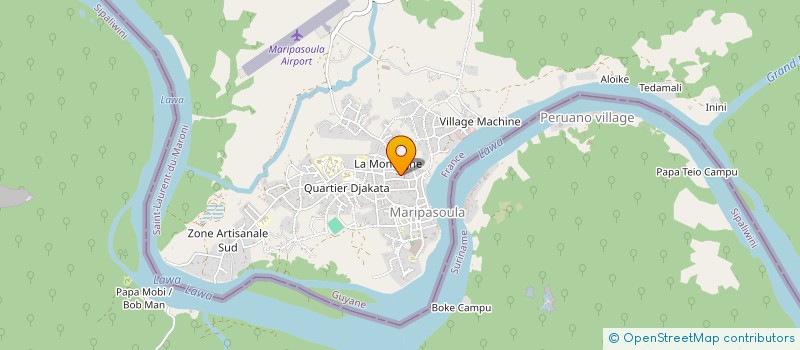 localisation de l'entreprise CONSTRUCTION BOIS DU MARONI à MARIPASOULA