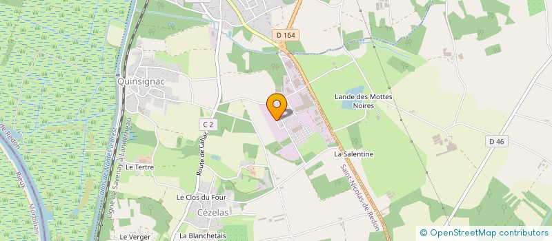 localisation de l'entreprise CONSTRUCTION BOIS ECOLOGIQUE à SAINT-NICOLAS-DE-REDON