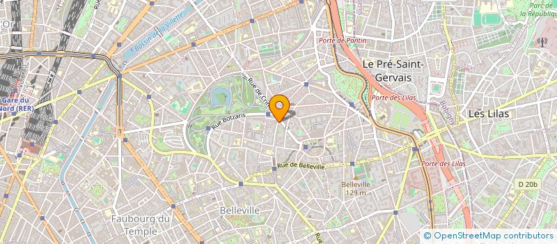 localisation de l'entreprise CONSTRUCTION BOURAK  PARIS