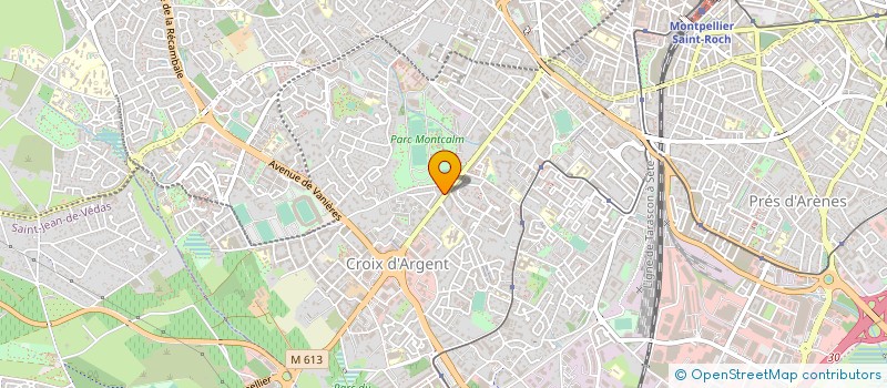 localisation de l'entreprise CONSTRUCTION C M P à MONTPELLIER