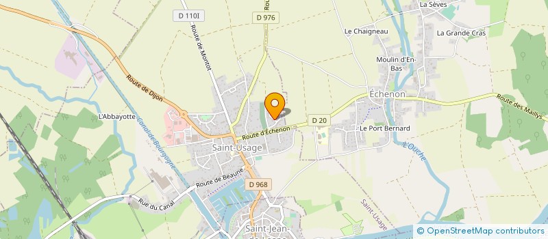 localisation de l'entreprise CONSTRUCTION CAKIR  SAINT-USAGE