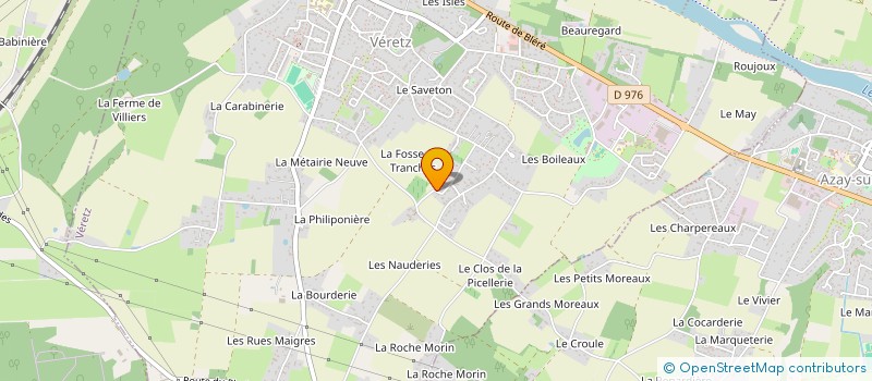 localisation de l'entreprise CONSTRUCTION CHARPENTE COUVERTURE à VERETZ