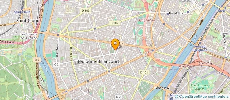 localisation de l'entreprise CONSTRUCTION CONSULTING INTERNATIONAL à BOULOGNE-BILLANCOURT