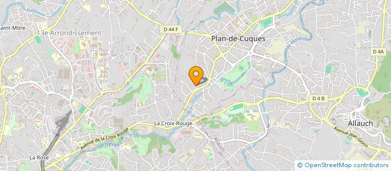 localisation de l'entreprise CONSTRUCTION COOPERATION INGENIERIE  PLAN-DE-CUQUES