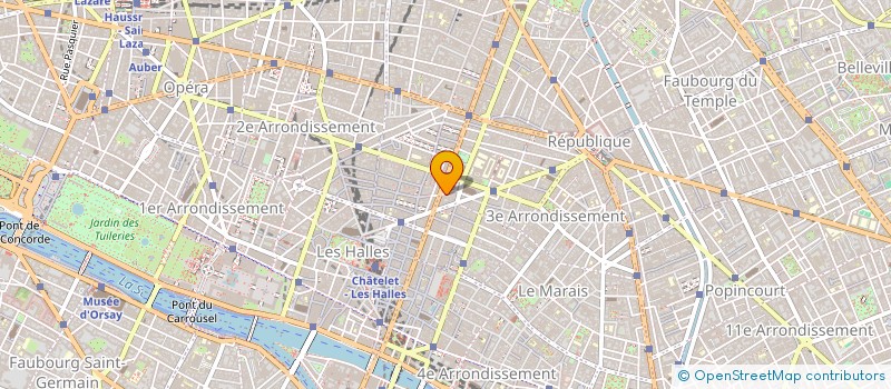 localisation de l'entreprise CONSTRUCTION D ILE DE FRANCE  PARIS