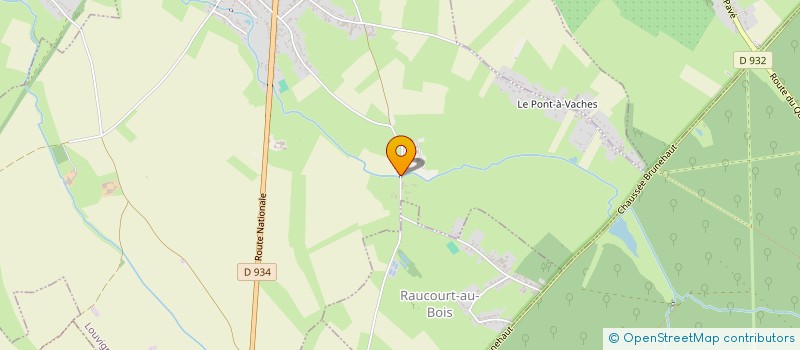 localisation de l'entreprise CONSTRUCTION DE L'AVESNOIS à LOUVIGNIES-QUESNOY
