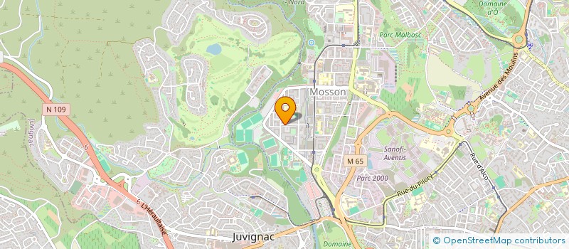 localisation de l'entreprise CONSTRUCTION DU SUD à MONTPELLIER