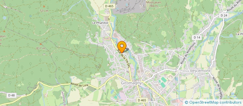 localisation de l'entreprise CONSTRUCTION DU TERRITOIRE à LEPUIX