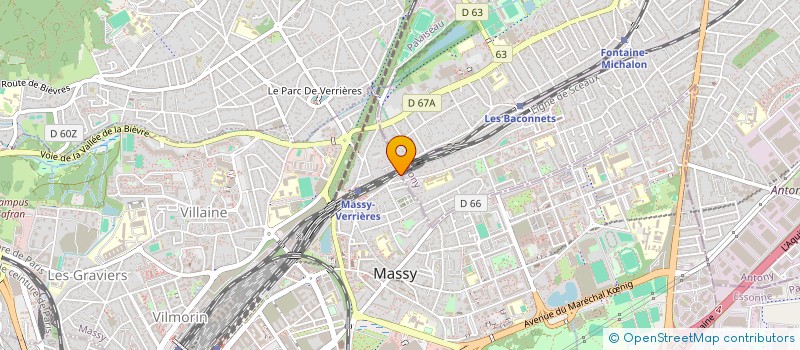 localisation de l'entreprise CONSTRUCTION DUMOTEL à MASSY