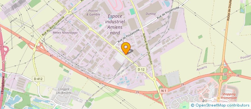 localisation de l'entreprise CONSTRUCTION DURABLE ET ECO MATERIAUX EN PICARDIE à AMIENS