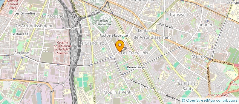 localisation de l'entreprise CONSTRUCTION ET MANAGEMENT CONSEILS  LYON