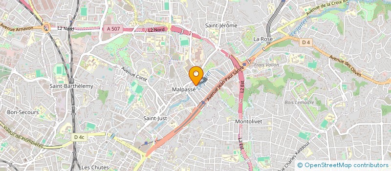 localisation de l'entreprise CONSTRUCTION ET RENOVATION à MARSEILLE
