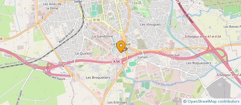 localisation de l'entreprise CONSTRUCTION ET RENOVATION SALONAISE à SALON-DE-PROVENCE
