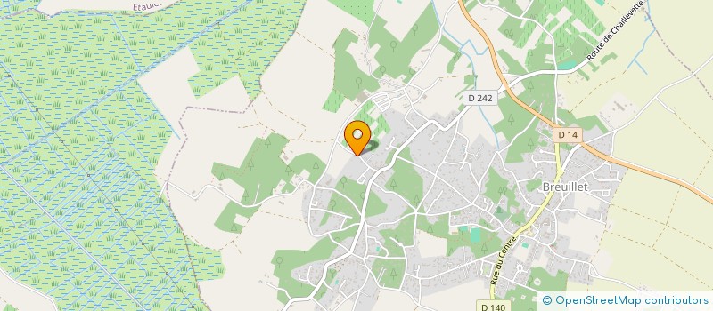 localisation de l'entreprise CONSTRUCTION ET RENOVATION SARL à BREUILLET