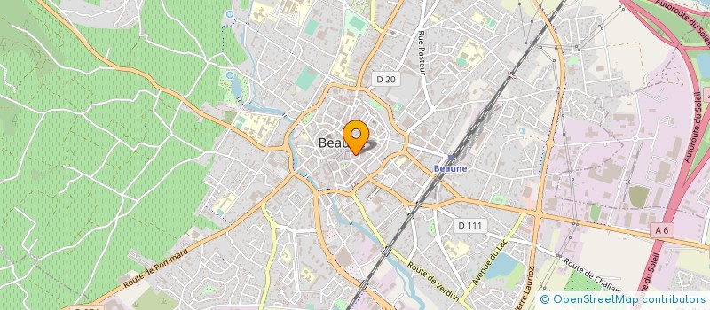 localisation de l'entreprise CONSTRUCTION ET REPARATION COMPOSITES  BEAUNE