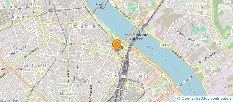 localisation de l'entreprise CONSTRUCTION EUROPEENNE NOUVELLE  BORDEAUX