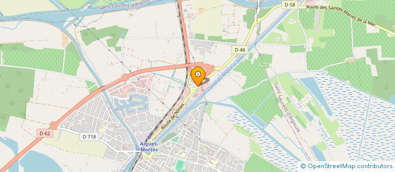 localisation de l'entreprise CONSTRUCTION EXPERT  AIGUES-MORTES