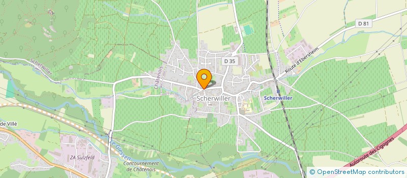 localisation de l'entreprise CONSTRUCTION HERTH  SCHERWILLER