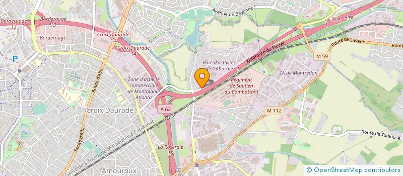 localisation de l'entreprise CONSTRUCTION HYDRAULIQUE DU MIDI (CHM)  TOULOUSE