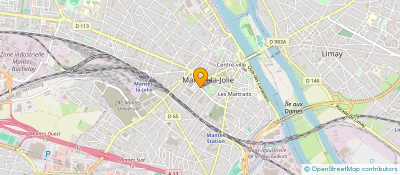 localisation de l'entreprise CONSTRUCTION ISOLATION RENOVATION AMENAG  MANTES-LA-JOLIE