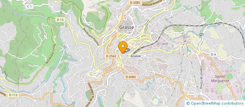 localisation de l'entreprise CONSTRUCTION LA GRASSOISE à GRASSE