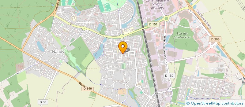 localisation de l'entreprise CONSTRUCTION M&F  SAVIGNY-LE-TEMPLE