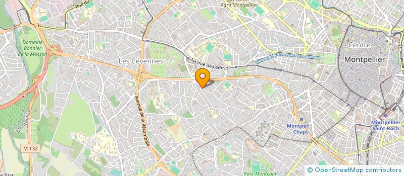localisation de l'entreprise CONSTRUCTION MAC à MONTPELLIER