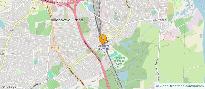 localisation de l'entreprise CONSTRUCTION MACONNERIE GENERALE DAN DAC  CADAUJAC