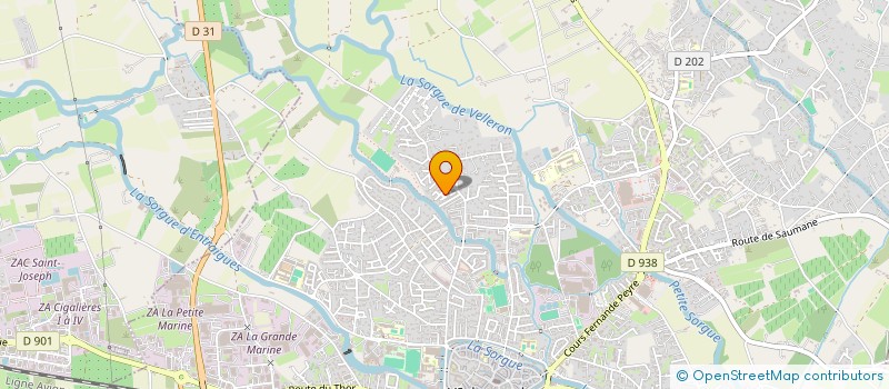 localisation de l'entreprise CONSTRUCTION MACONNERIE TRAVAUX DU LEBERON à L'ISLE-SUR-LA-SORGUE