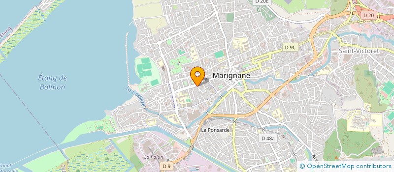 localisation de l'entreprise CONSTRUCTION MALKOC ET FILS EN ABREGE 'C.M.F' à MARIGNANE