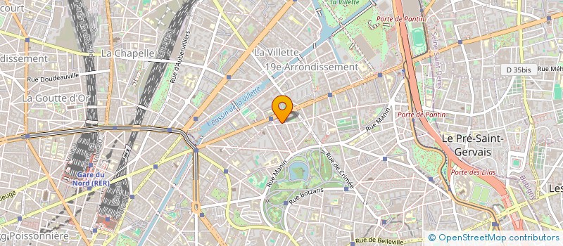 localisation de l'entreprise CONSTRUCTION MARIANO  PARIS