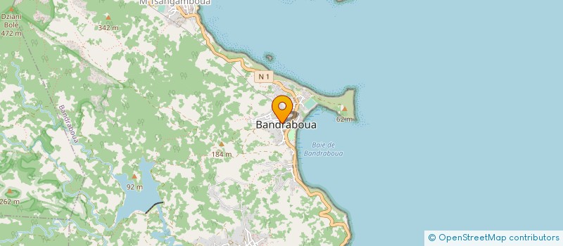 localisation de l'entreprise CONSTRUCTION METALLIQUE BATIMENT à BANDRABOUA