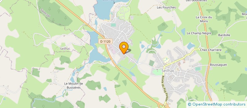 localisation de l'entreprise CONSTRUCTION METALLIQUE CORREZIENNE à SEILHAC
