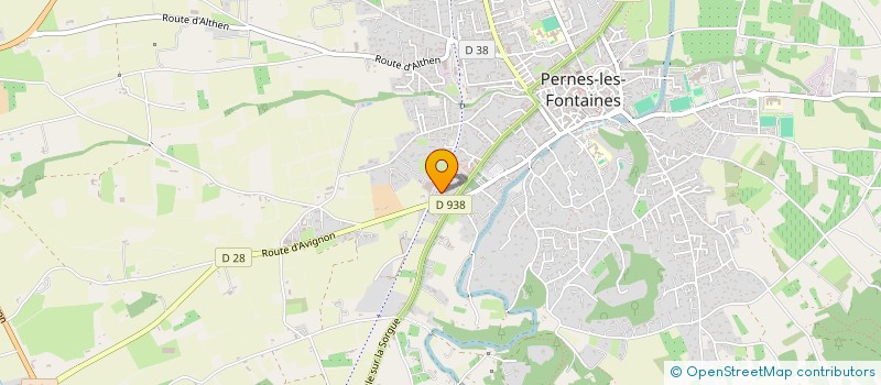 localisation de l'entreprise CONSTRUCTION METALLIQUE VAUCLUSIENNE à PERNES-LES-FONTAINES