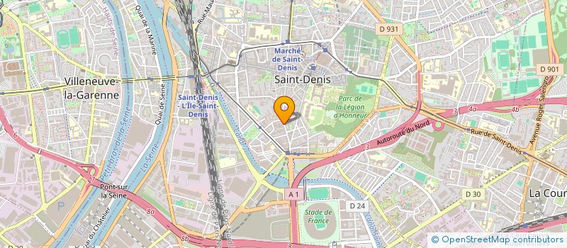 localisation de l'entreprise CONSTRUCTION MTB à SAINT-DENIS
