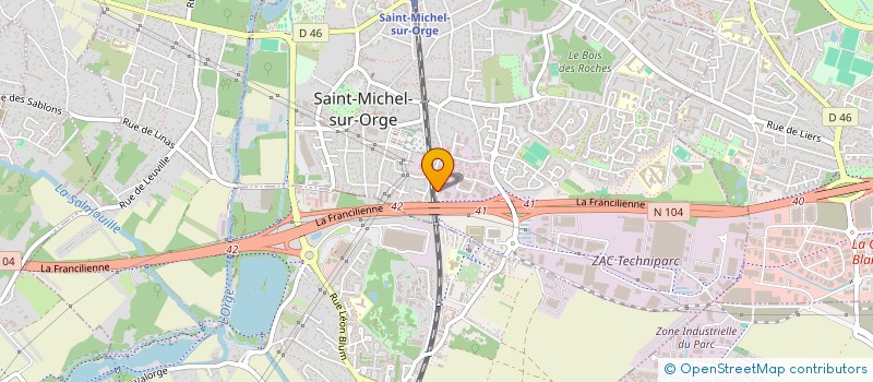 localisation de l'entreprise CONSTRUCTION MULTISERVICES INGENIERIE à SAINT-MICHEL-SUR-ORGE