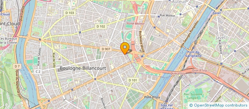 localisation de l'entreprise CONSTRUCTION NOUVELLE à BOULOGNE-BILLANCOURT