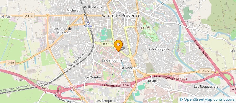 localisation de l'entreprise CONSTRUCTION PARASISMIQUE SALONAISE  SALON-DE-PROVENCE