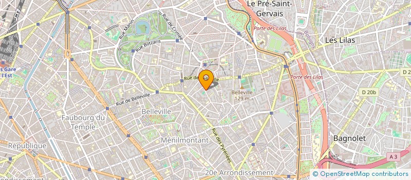 localisation de l'entreprise CONSTRUCTION PLUS  PARIS