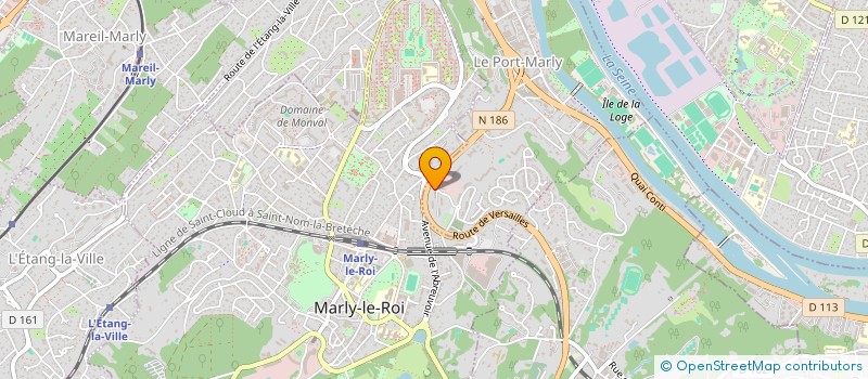 localisation de l'entreprise CONSTRUCTION PRO FRANCE  LE PORT-MARLY