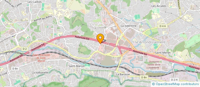 localisation de l'entreprise CONSTRUCTION & RENOV DURABLE  MARSEILLE