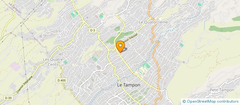 localisation de l'entreprise CONSTRUCTION RENOV'OI SARL - (CROI SARL) à LE TAMPON