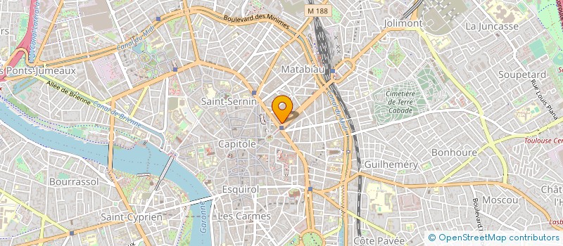 localisation de l'entreprise CONSTRUCTION RENOVATION à TOULOUSE