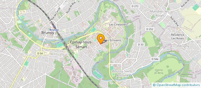 localisation de l'entreprise CONSTRUCTION RENOVATION à EPINAY-SOUS-SENART